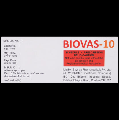 Biovas 10 Tablet