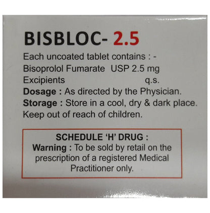 Bisbloc 2.5 Tablet