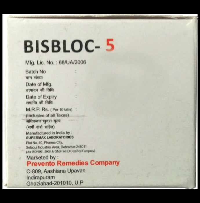 Bisbloc 5 Tablet