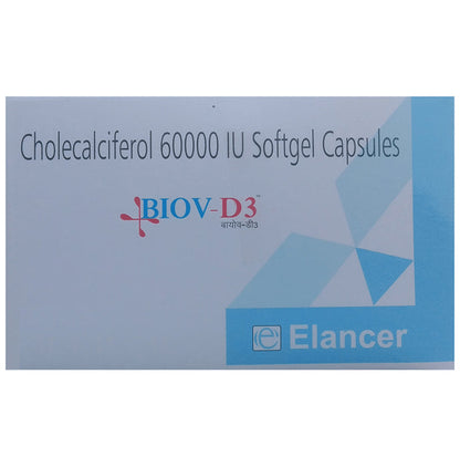 Biov-D3 Softgel Capsule - Classic Derma