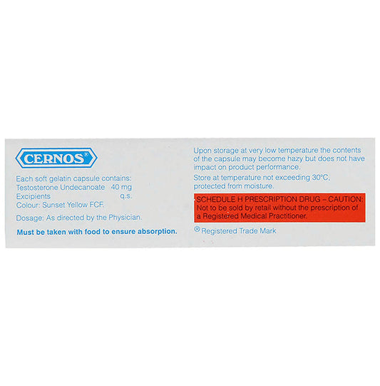 Cernos Soft Gelatin Capsule - Classic Derma