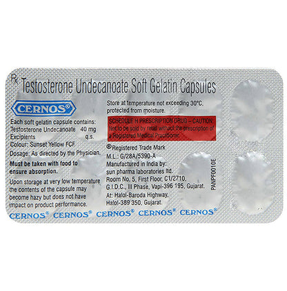 Cernos Soft Gelatin Capsule - Classic Derma