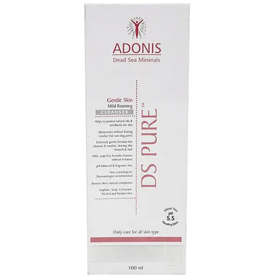 DS Pure Mild Foaming Cleanser | pH 5.5 for All Skin Types | Paraben-Free - Classic Derma 